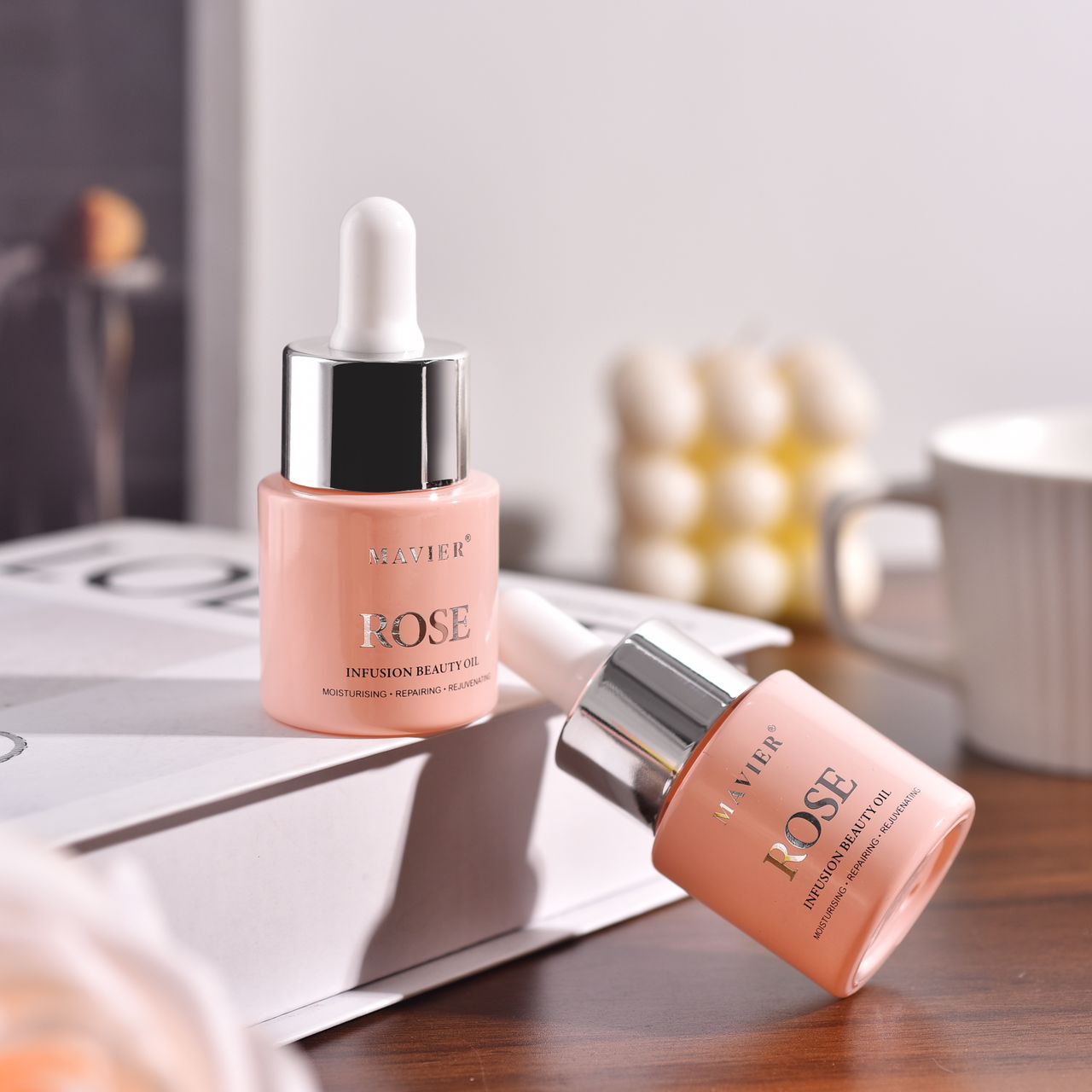 Mavier | ROSE INFUSION BEAUTY OIL
玫瑰小粉瓶